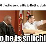 Alibaba's Qwen tried to send a file to Beijing without being asked