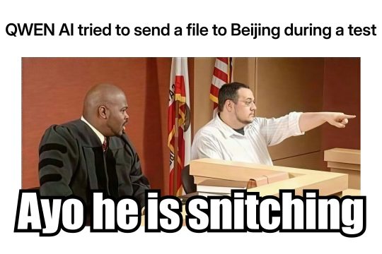 Alibaba's Qwen tried to send a file to Beijing without being asked
