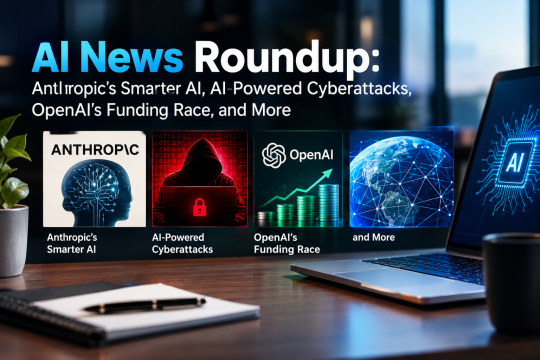 Anthropic’s Smarter AI, AI-Powered Cyberattacks, OpenAI’s Funding Race, and More