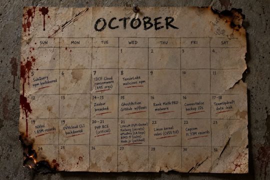 Black October might be the worst month for breaches ever