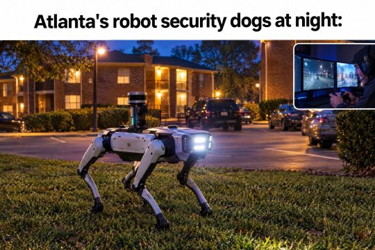 Shocking What’s up with the viral robot dogs guarding Atlanta apartments