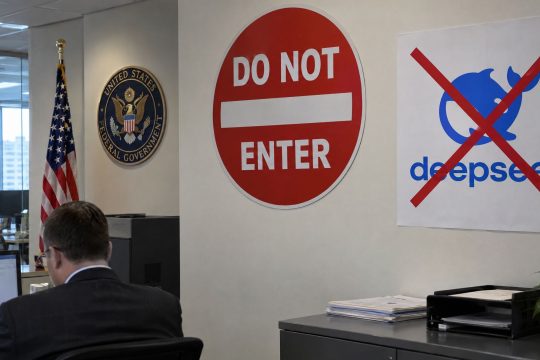 The US banned DeepSeek from government computers
